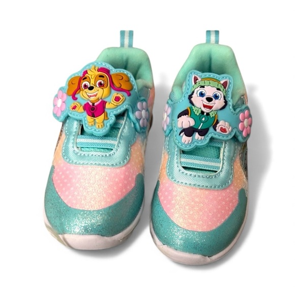 Paw Patrol Other - Paw Patrol Pink and Teal Kids Sneakers